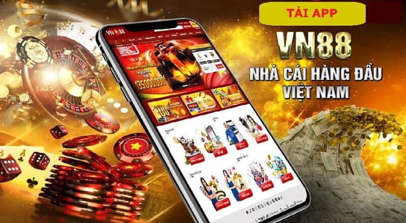 Hướng dẫn tải app VN88 cá cược về điện thoại